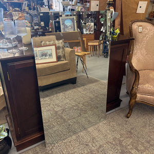 Large Bevelled Mirror - No Frame