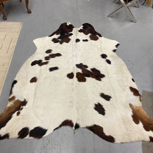 Brown, Cream & Black Cowhide "Argentina"