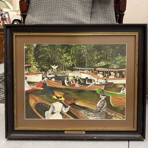 River Mass by Cdn. Artist Bob Wright - Original Watercolour