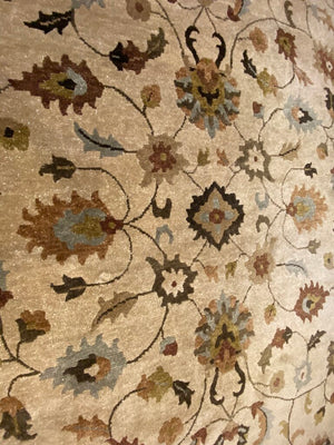 Sedona Collection 100% Wool Hand Knotted Carpet Rug - India