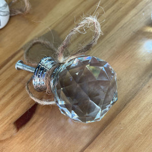 Lrg Crystal Ball Drawer Knob Pull