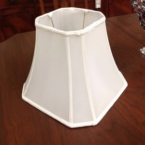 Square Cream Lamp Shade 10.5H 13W 7W
