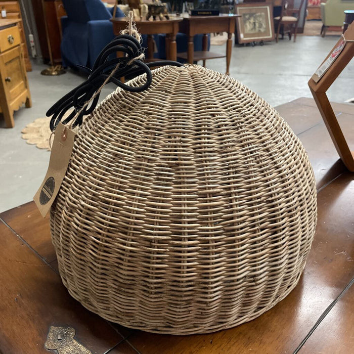 Meduim Rattan Pendant Chandelier