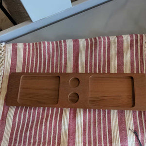 Teak Tray for Jam/Butter/Salt & Pepper Shakers