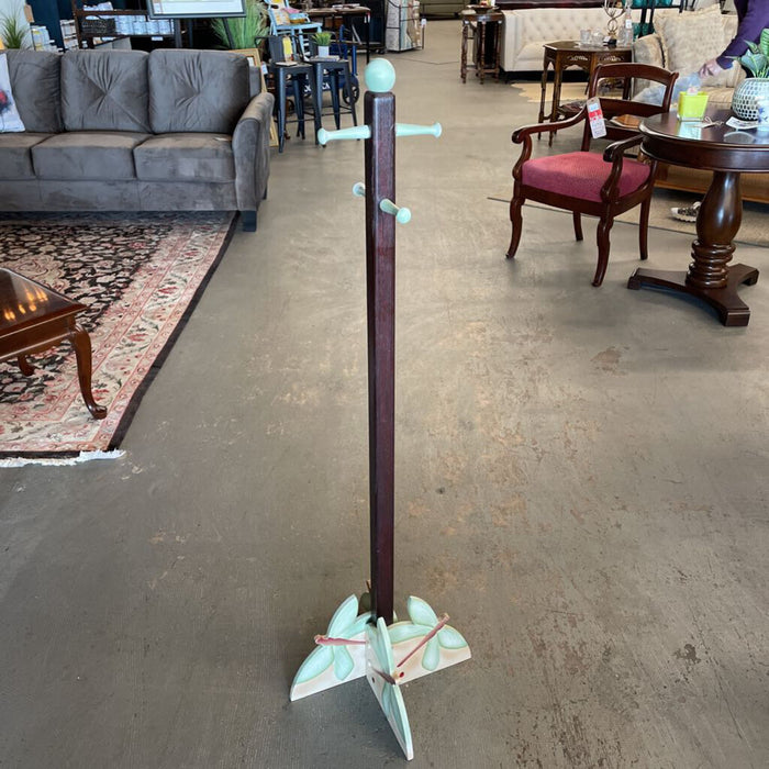 Coat Tree Stand for Kids w Dragaonflies