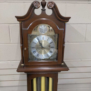 Mahogany Hentschel Grandmother Chime Clock