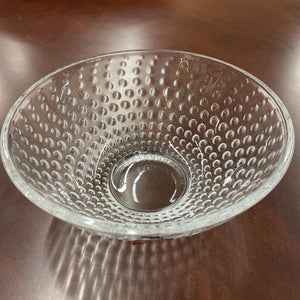 Galassia Clear Glass Bowl w Dots RC260510