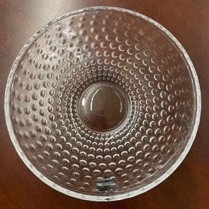 Galassia Clear Glass Bowl w Dots RC260510