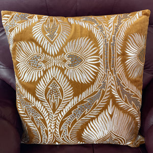Bohemian Autumn Gold Cushion BOH 046
