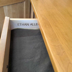 Ethan Allen Maple Shaker 2-Piece Hutch
