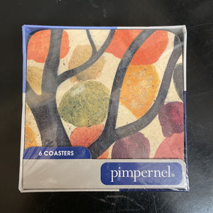 New Pimpernel Coasters - Set of 6