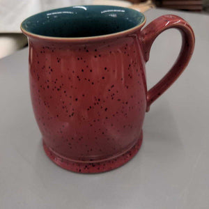 Denby Harlequin Stoneware Barrel Styled Mug