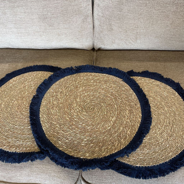 FRINGE MAT NAVY