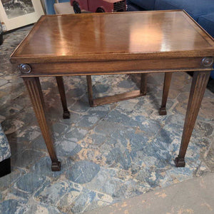 Bookmatched Maple Side Table w Inlay