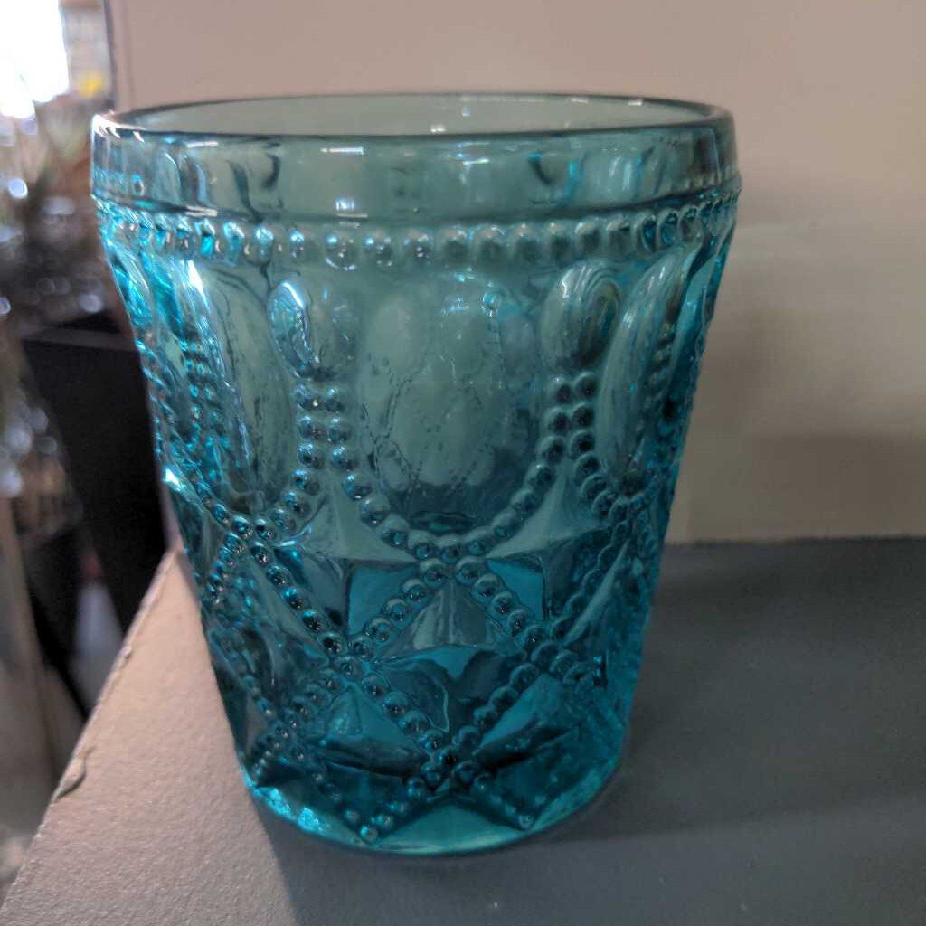 Turquoise Jewel & Bead Tumbler