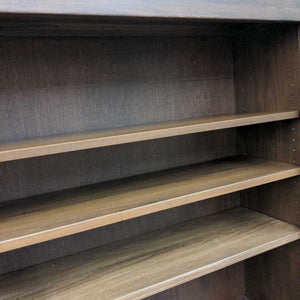 Bookshelf w 3 Shelves & Bottom Cabinet - Custom Made by Naked Furniture