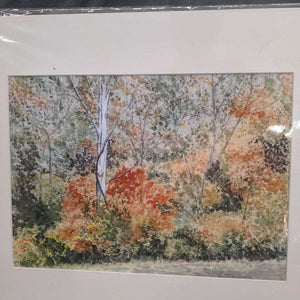 "Scene in Passing" - Watercolour - by Pat MacAulay - Local Artist