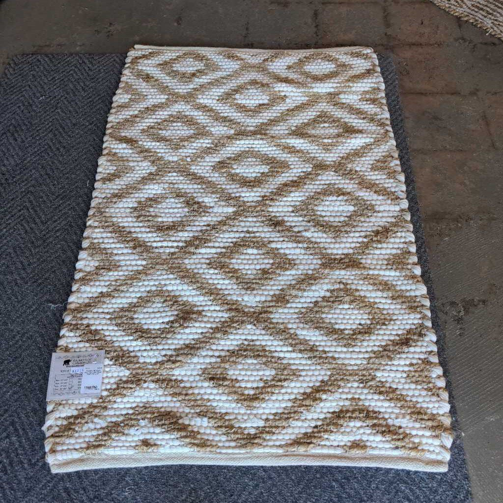 Braided Floor Mat Jute/Cott 51371