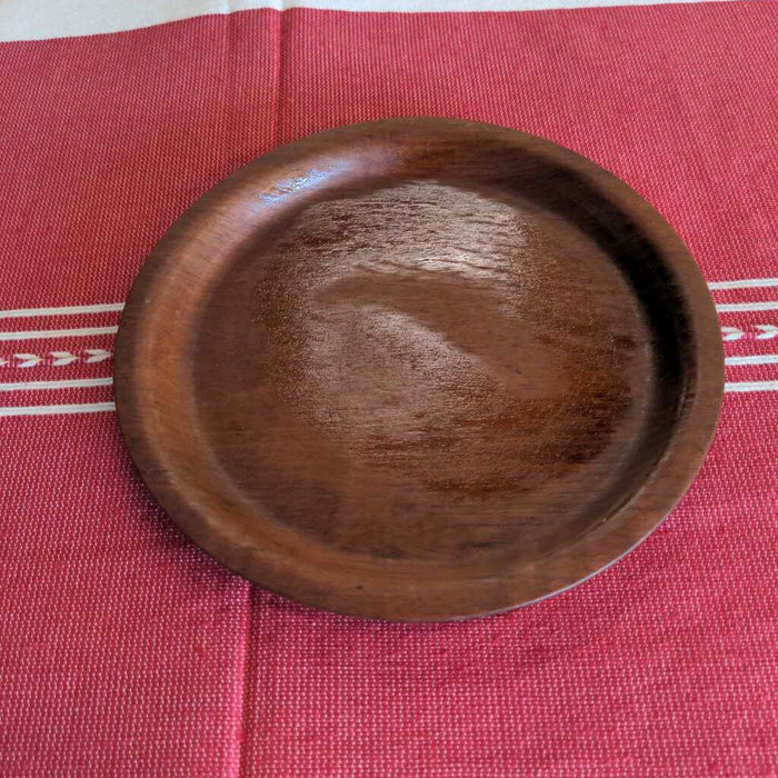 Teak Round Plate