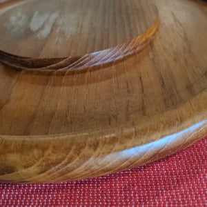 Teak Round Cheese Platter