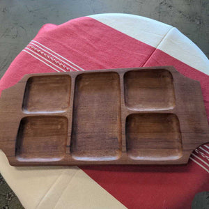 Teak Sectional Platter