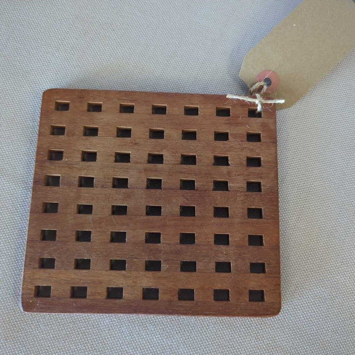 Teak Trivet Square - Squares Denmark