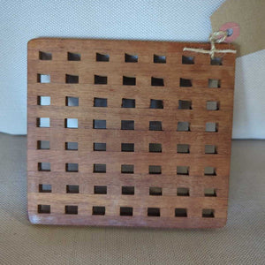 Teak Trivet Square - Squares Denmark