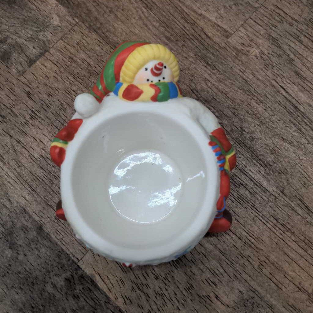 PartyLite - Snowman Tealight Cup