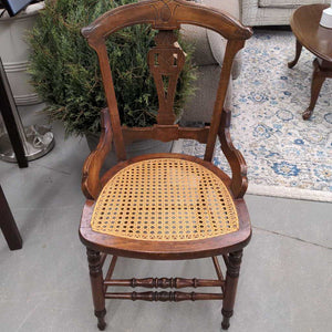 Antique Cane Seat Chair