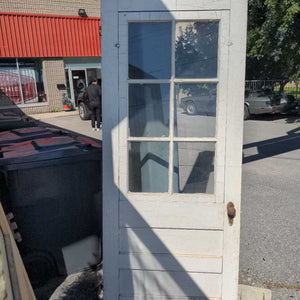 Vintage Door w Window Panes