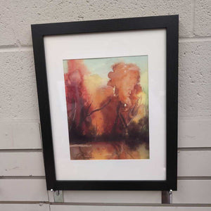 Original Watercolor 'Autumn' By Barbara O'Loughlin