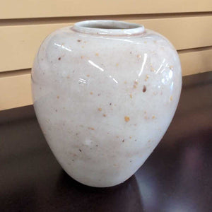 Glazed Small Speckled Vase