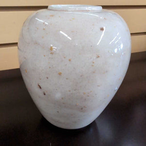 Glazed Small Speckled Vase