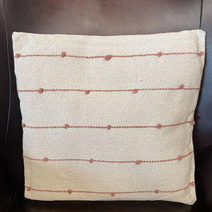 Cotton Cushion w Copper Stripe BV3003CPR