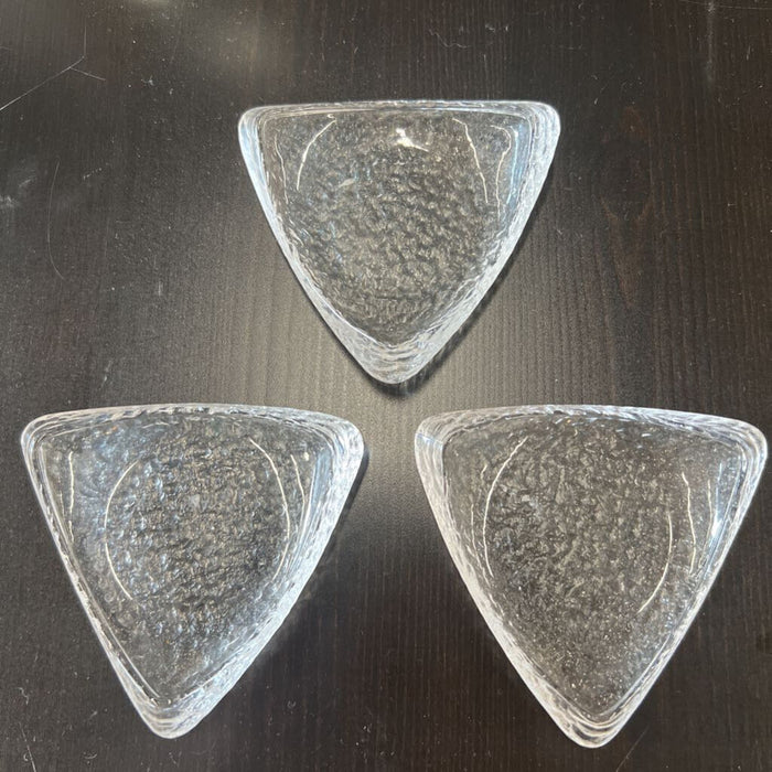 Three Glass Tealight Holders