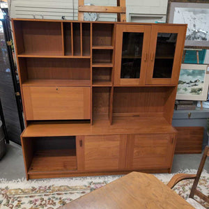 Teak Wall Unit