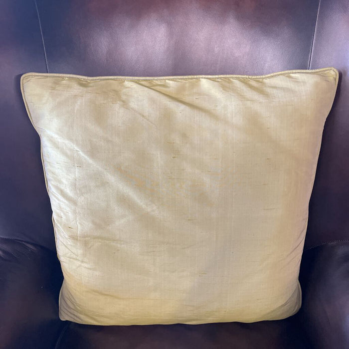 Thailand Silk Lime Green Pillow