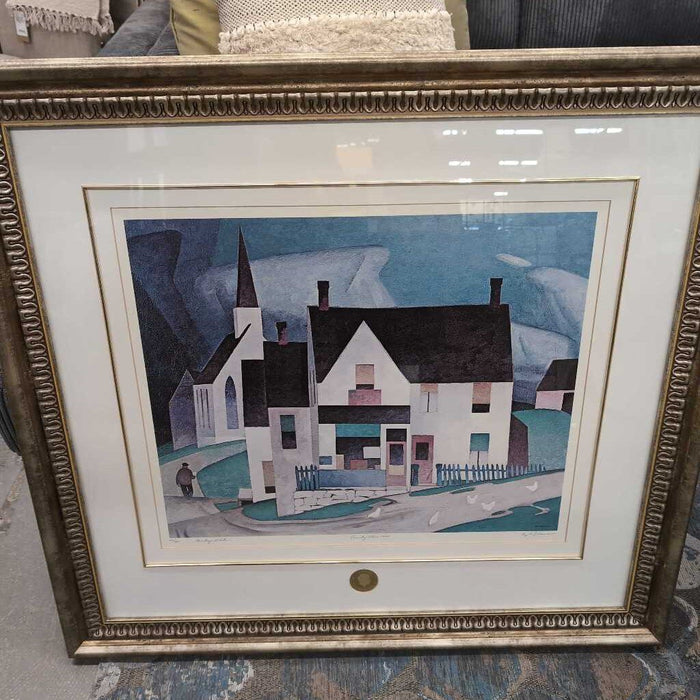 Framed Print "Country Store-1945" Ltd. Edition Signed & Numbered By A J Casson