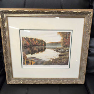 Framed Print "October Morning" Signed & Numbered By J Vandenbrink