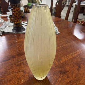 Large Gold Glass Vase