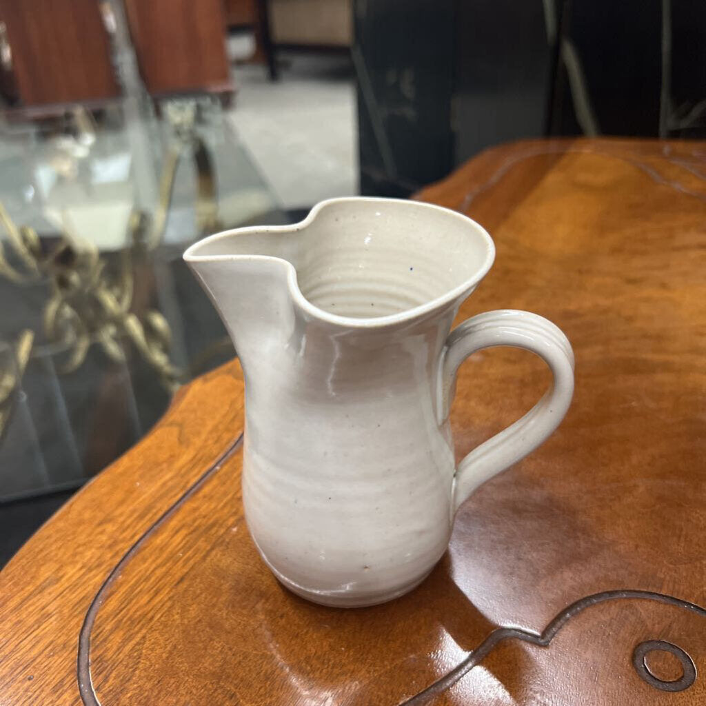 Handmade Pottery Milk/Cream Pitcher