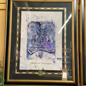 Framed Art Print - "Crest of Honour"