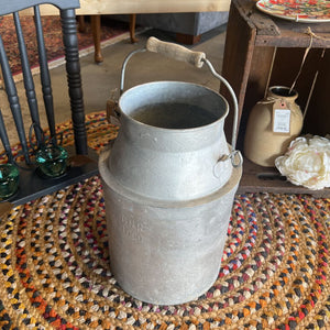 Vintage Aluminium Milk Pail