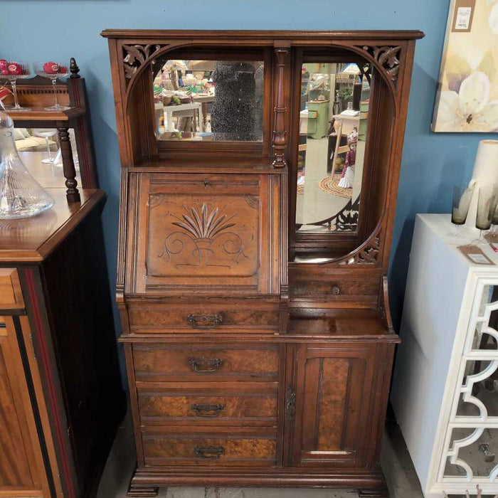 Eastlake Bureau w Mirror - Secretary Desk