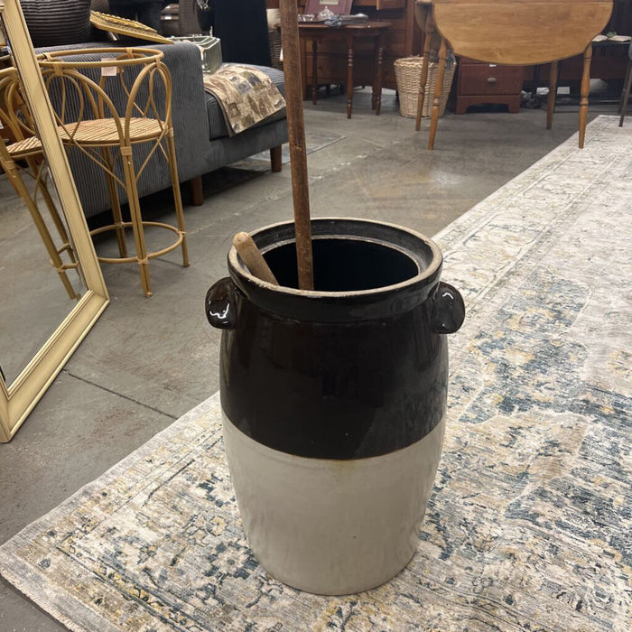 Crock Butter Churn