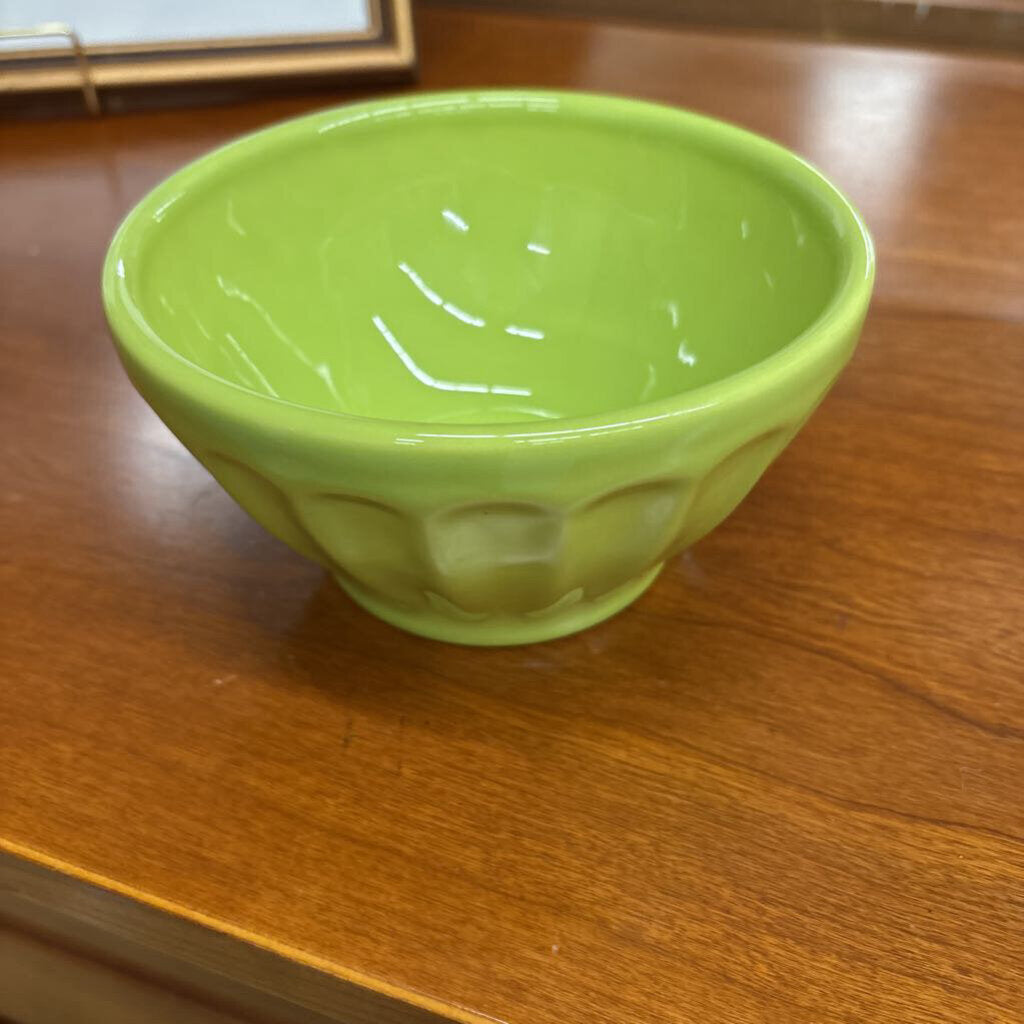 Green Ceramic Cereal Bowl