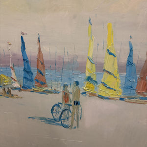 Summer Days - Framed Original Oil on Canvas - BOTTI