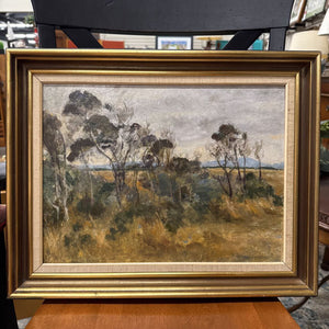 The Bush - Original Oil on Board by John Malcolm