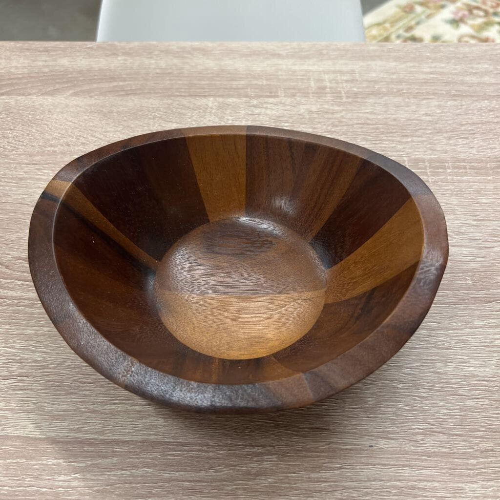 Nambe Braid Salad Bowl