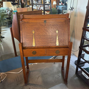 Antique Oak Secretary Desk